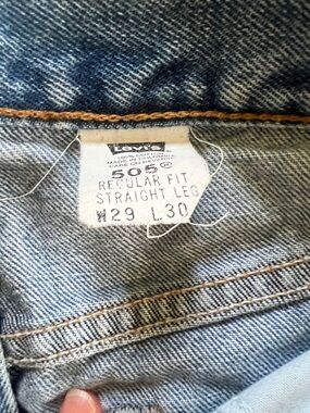 Levi's Light Blue Straight Leg Jeans